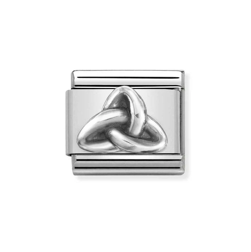 Nomination Classic Silver Trinity Knot Charm