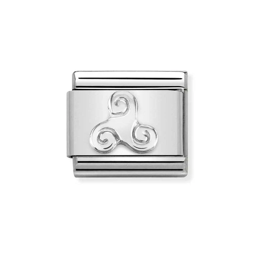 Nomination Silver Classic Triskell Charm