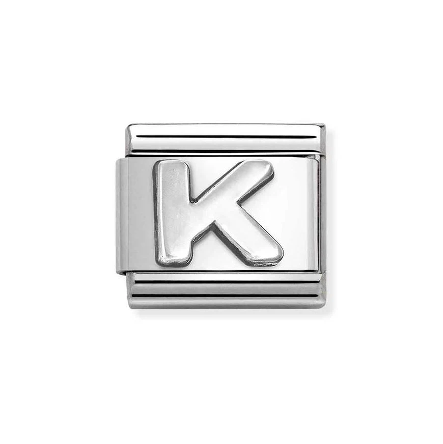 Nomination Classic Silver Letter Initials A-Z Charms - Image 12