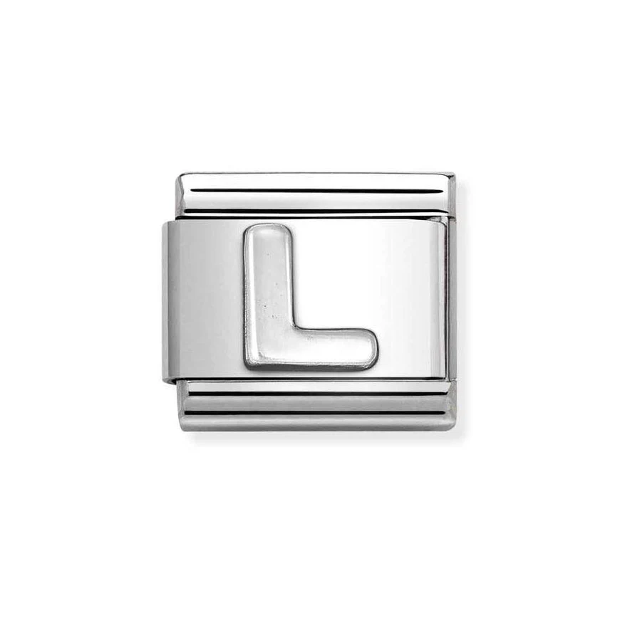 Nomination Classic Silver Letter Initials A-Z Charms - Image 13