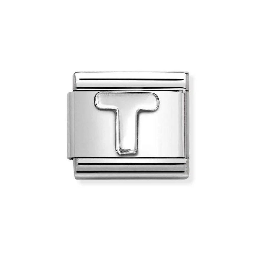 Nomination Classic Silver Letter Initials A-Z Charms - Image 21