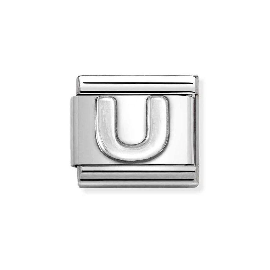 Nomination Classic Silver Letter Initials A-Z Charms - Image 22