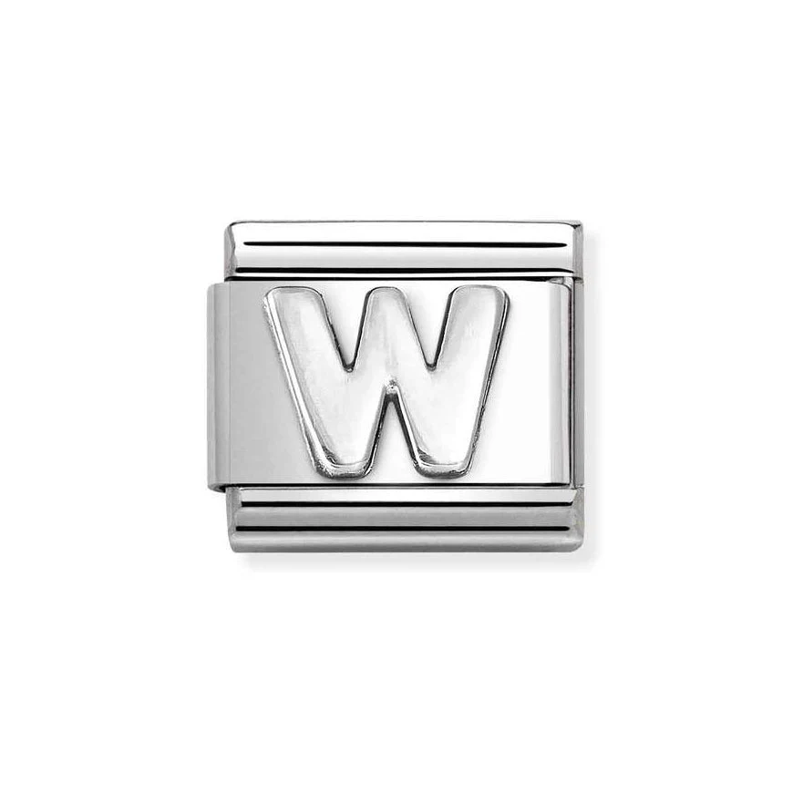 Nomination Classic Silver Letter Initials A-Z Charms - Image 24