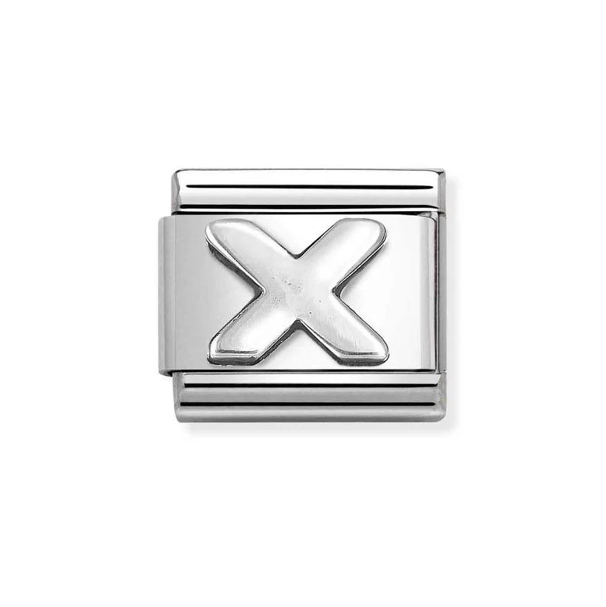 Nomination Classic Silver Letter Initials A-Z Charms - Image 25
