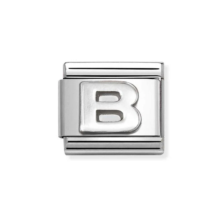 Nomination Classic Silver Letter Initials A-Z Charms - Image 3