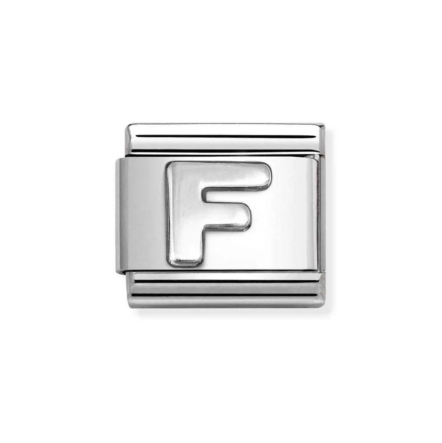 Nomination Classic Silver Letter Initials A-Z Charms - Image 7