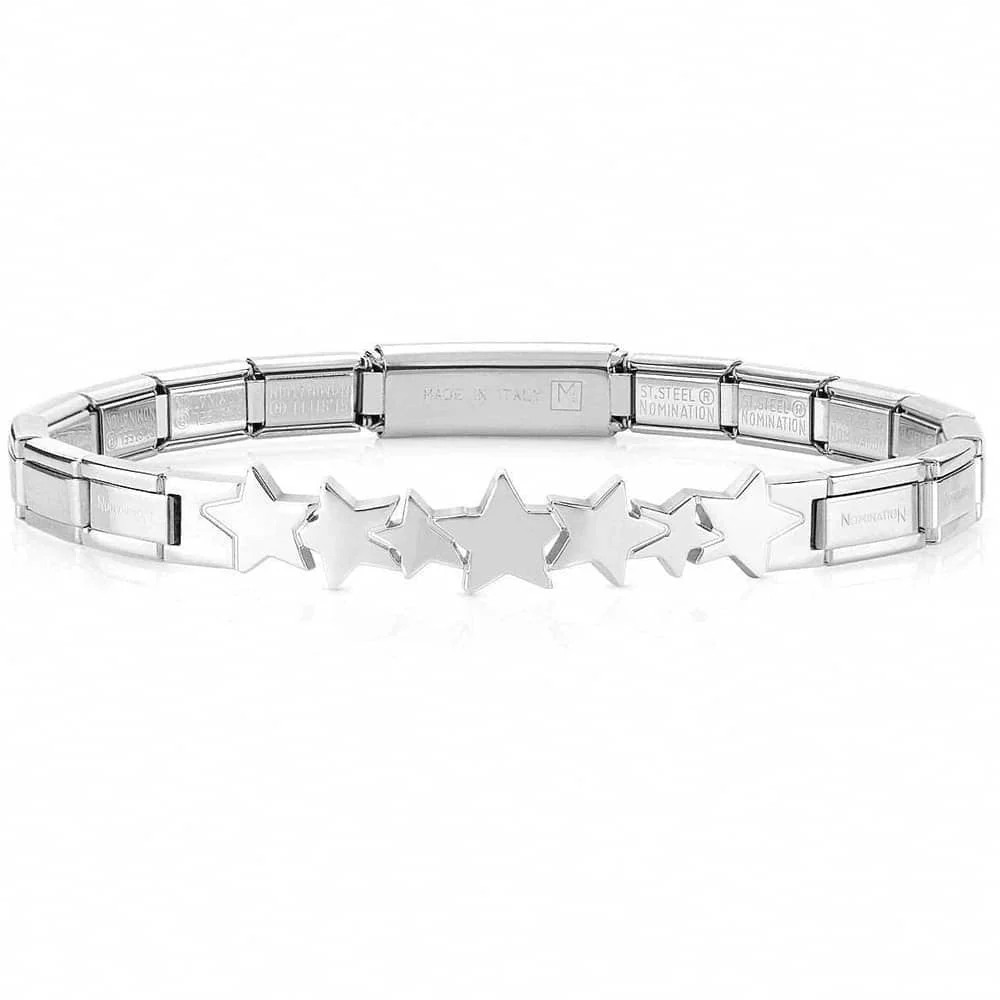 Nomination Trendsetter Smarty Silver Star Bracelet