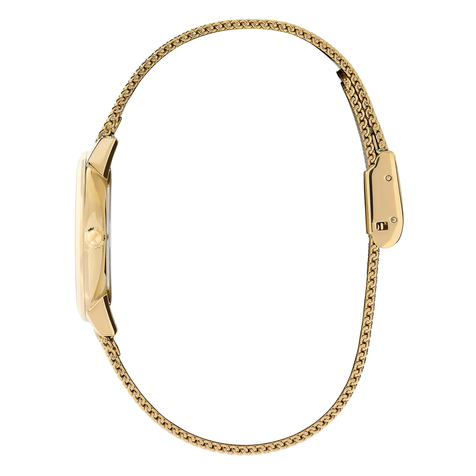 Olivia Burton Gold Ultra Slim Bee Watch - Image 4