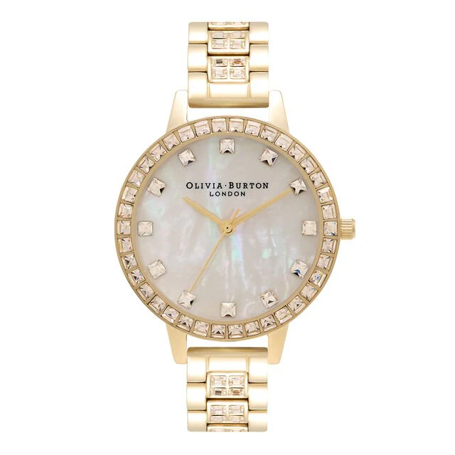 Olivia Burton Gold Treasure Demi Dial Watch