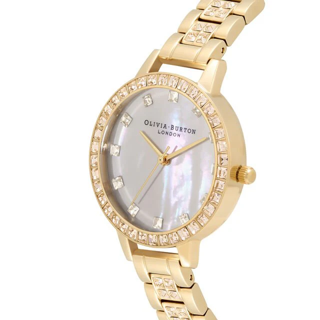 Olivia Burton Gold Treasure Demi Dial Watch - Image 2