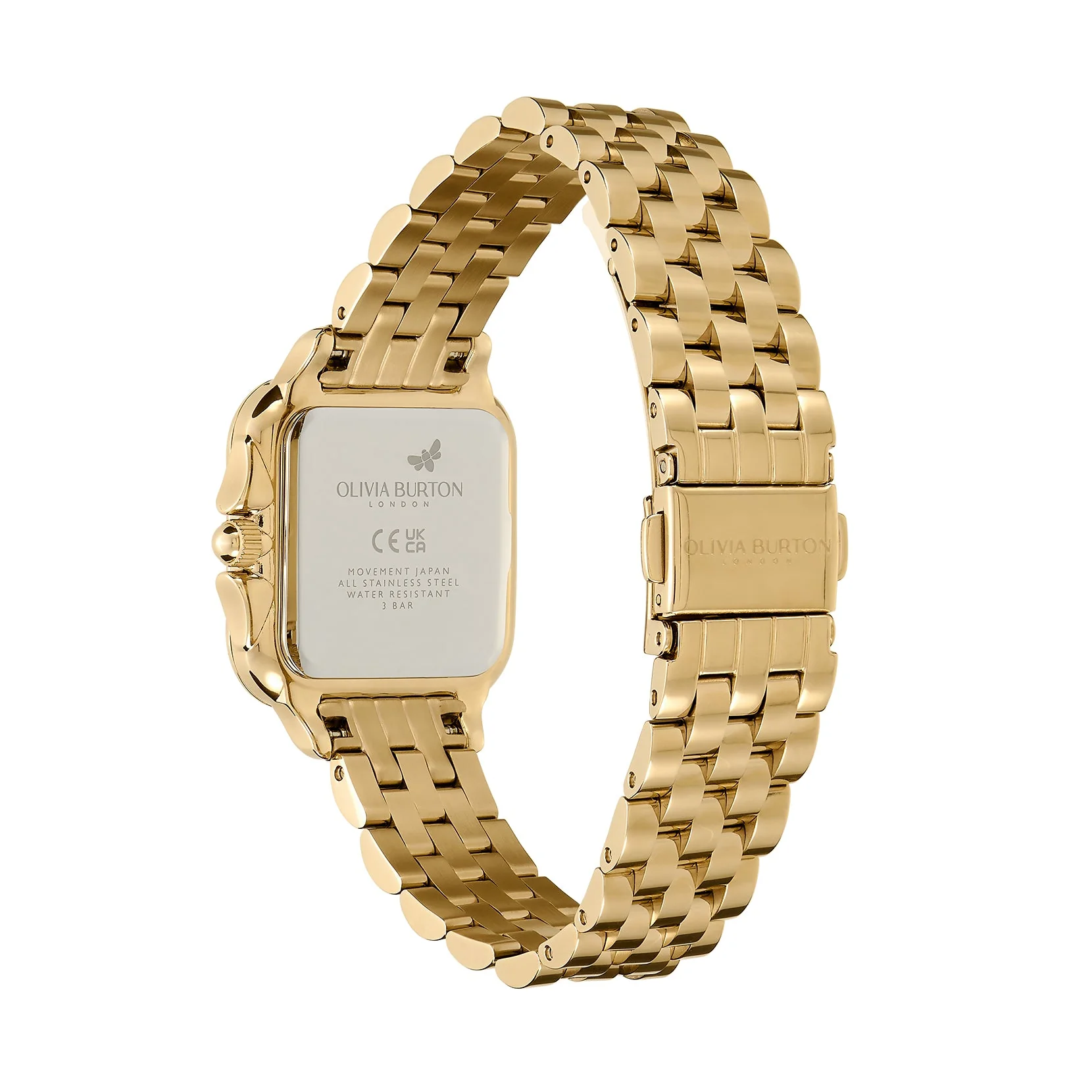 Olivia Burton Gold Grosvenor Square Dial Watch - Image 6