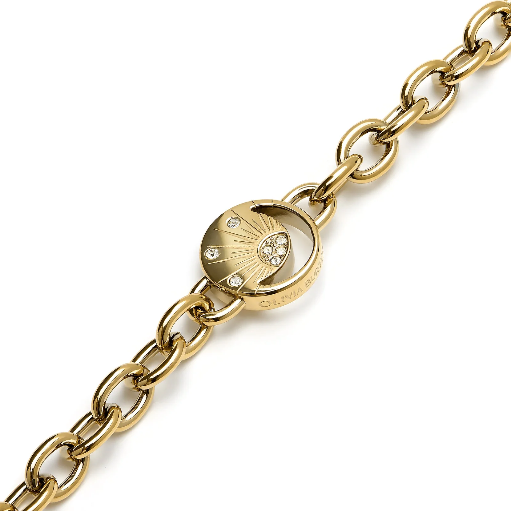 Olivia Burton Gold Celestial Sun Bracelet - Image 3