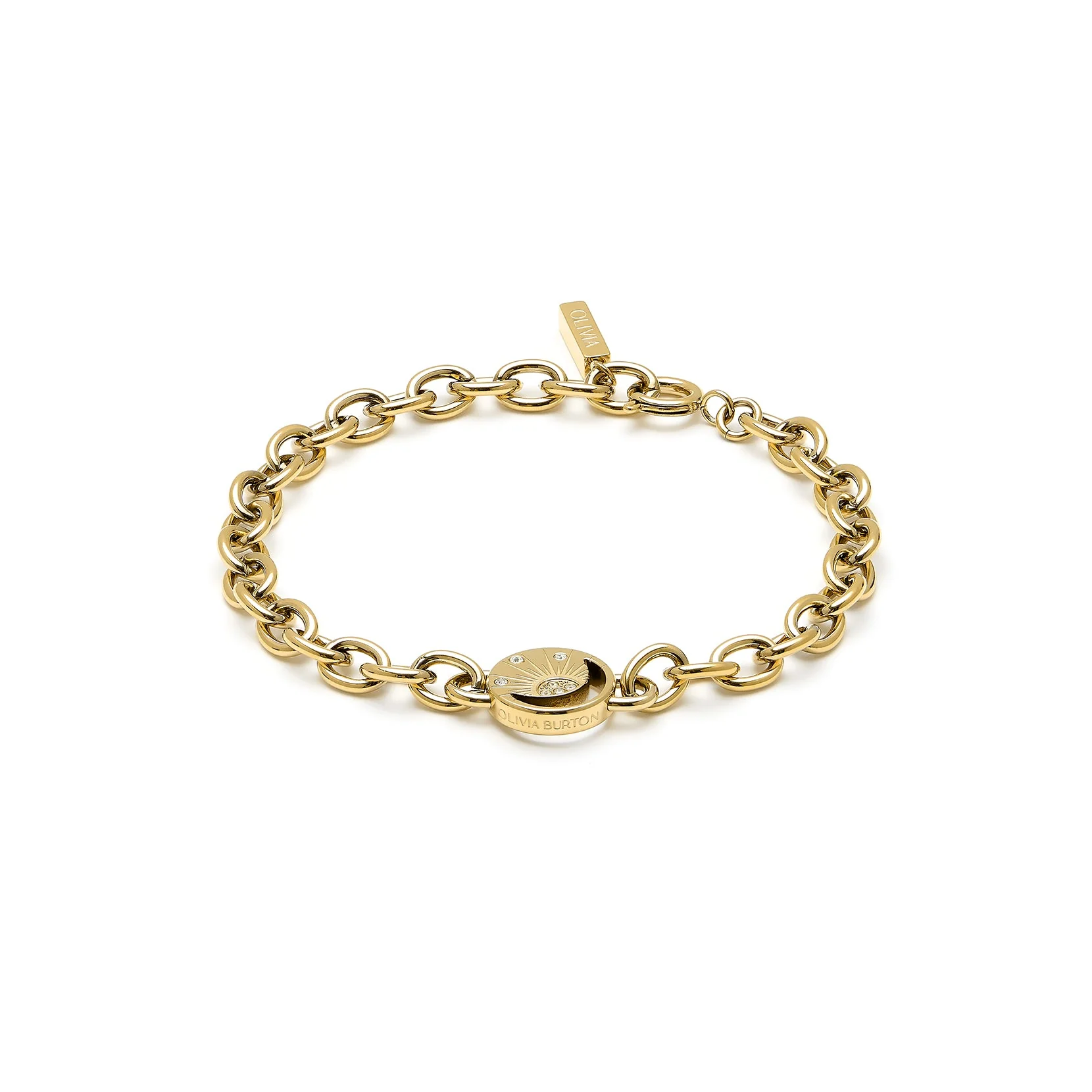 Olivia Burton Gold Celestial Sun Bracelet - Image 4