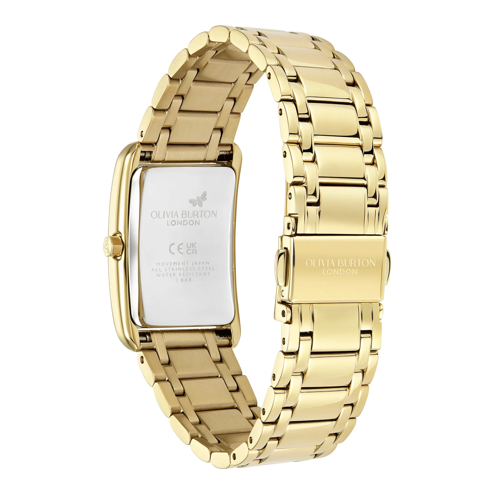 Olivia Burton Gold Grove Green Dial Watch - Image 5