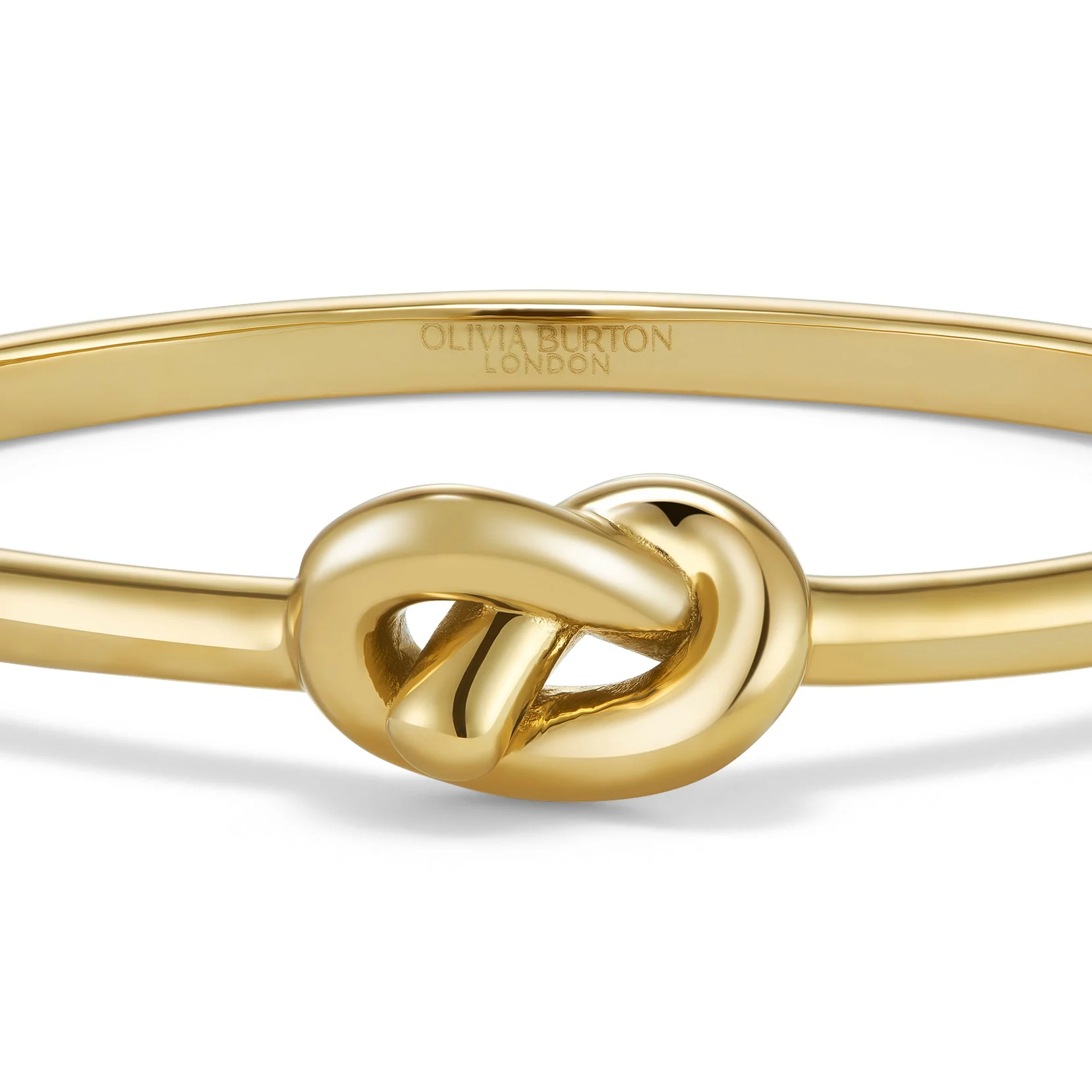 Olivia Burton Gold Lover's Knot Bangle - Image 3