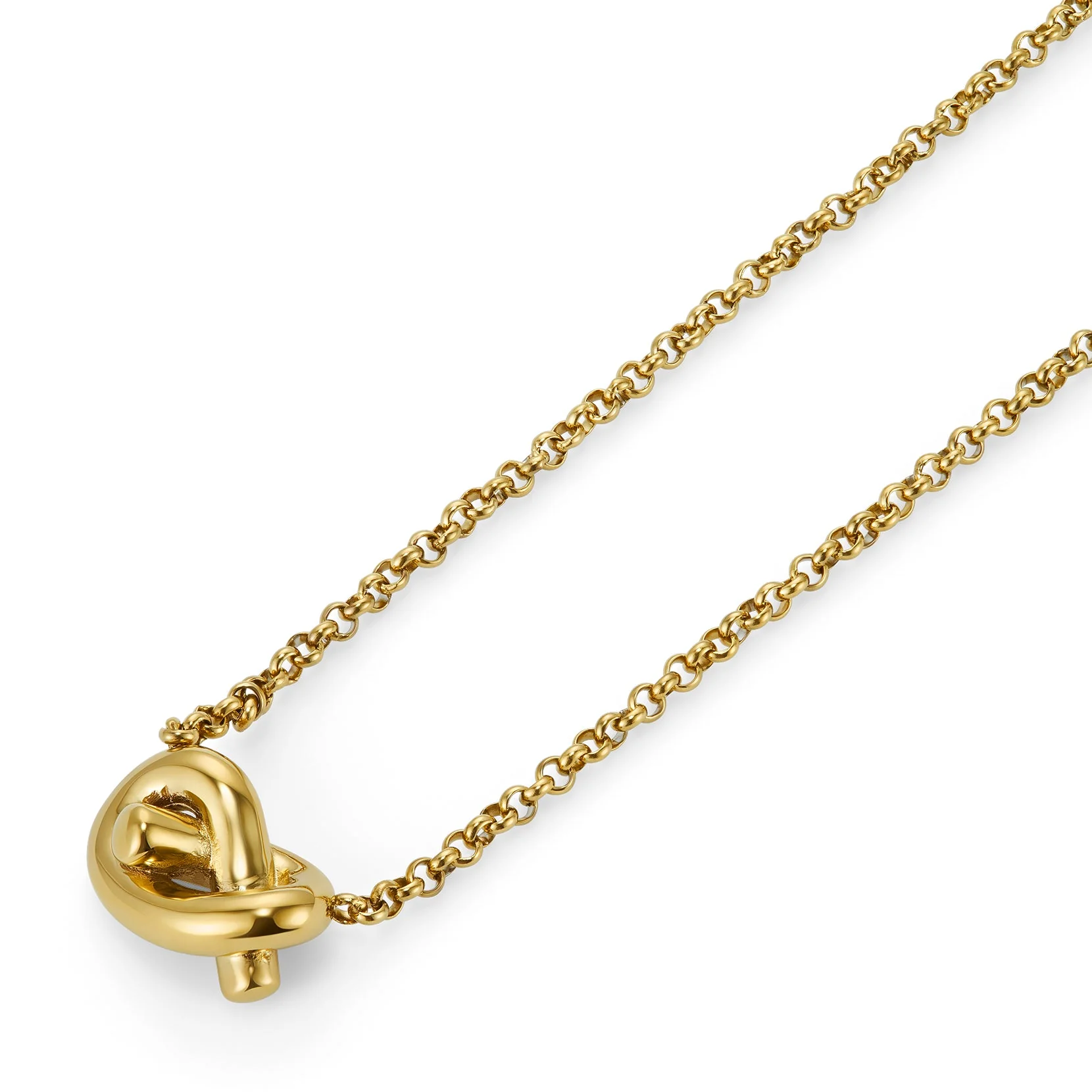 Olivia Burton Gold Lover's Knot Necklace - Image 3