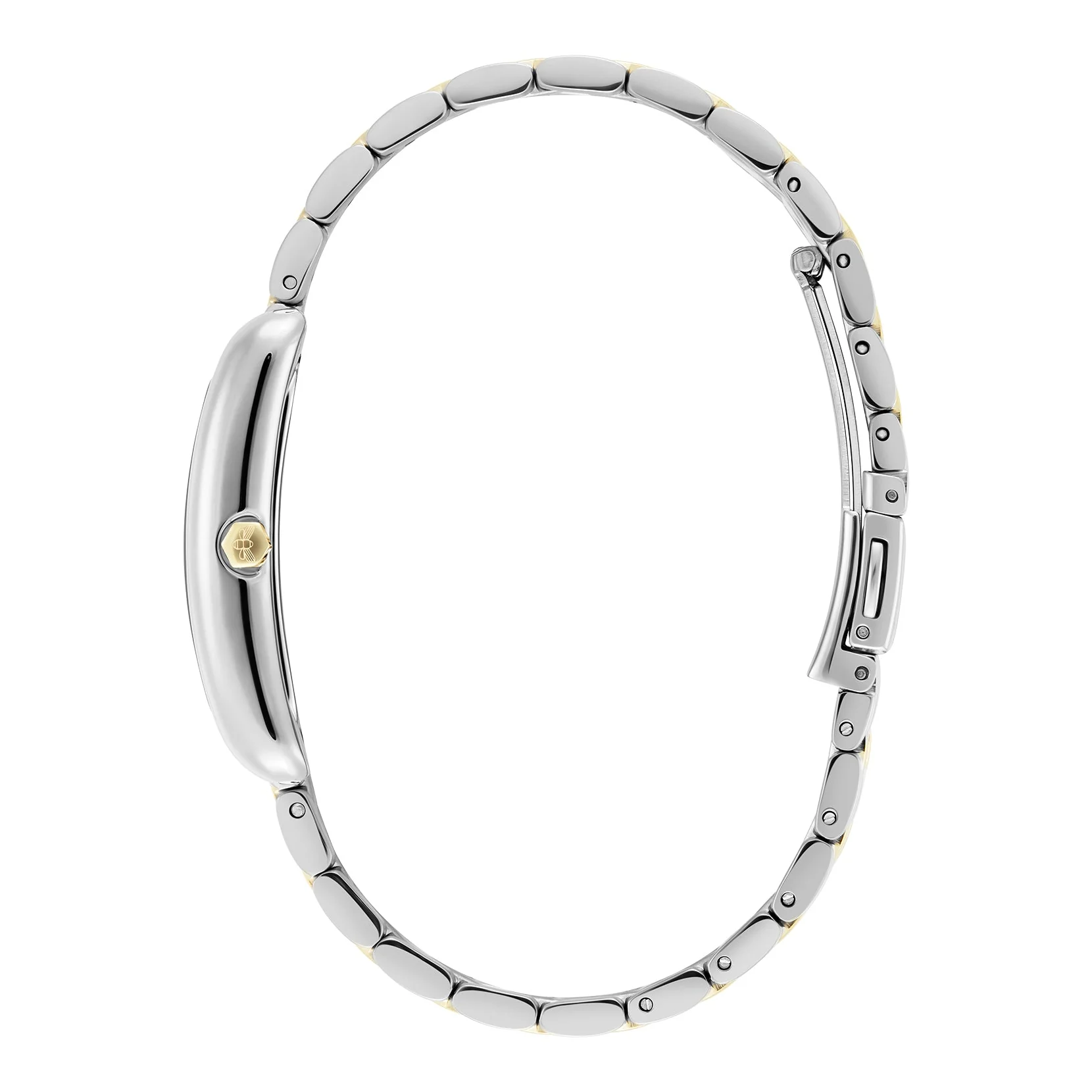 Olivia Burton Silver & Gold Grove White Dial Watch - Image 4