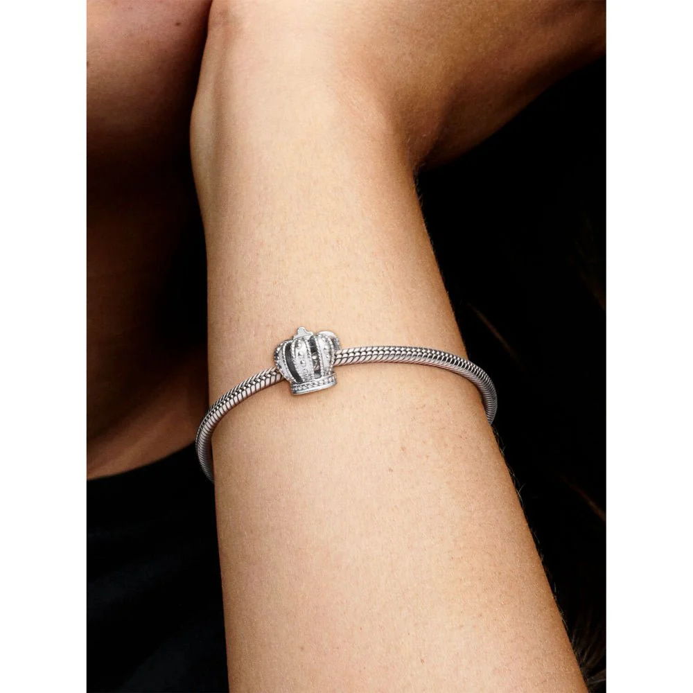 Pandora Silver Regal Crown Charm - Image 2