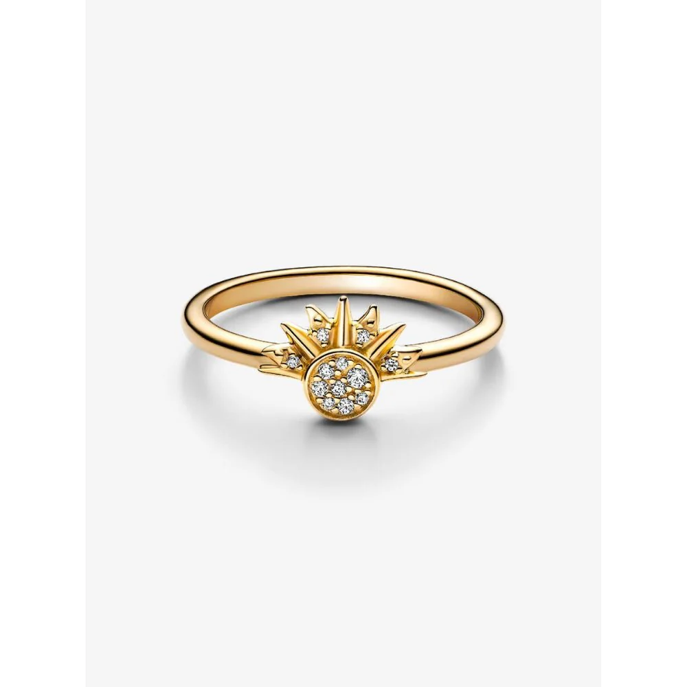 Pandora
Gold Plated Celestial Sparkling Sun Ring - Image 4