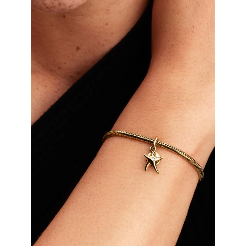 Pandora
Gold Plated Starfish Double Dangle Charm - Image 2