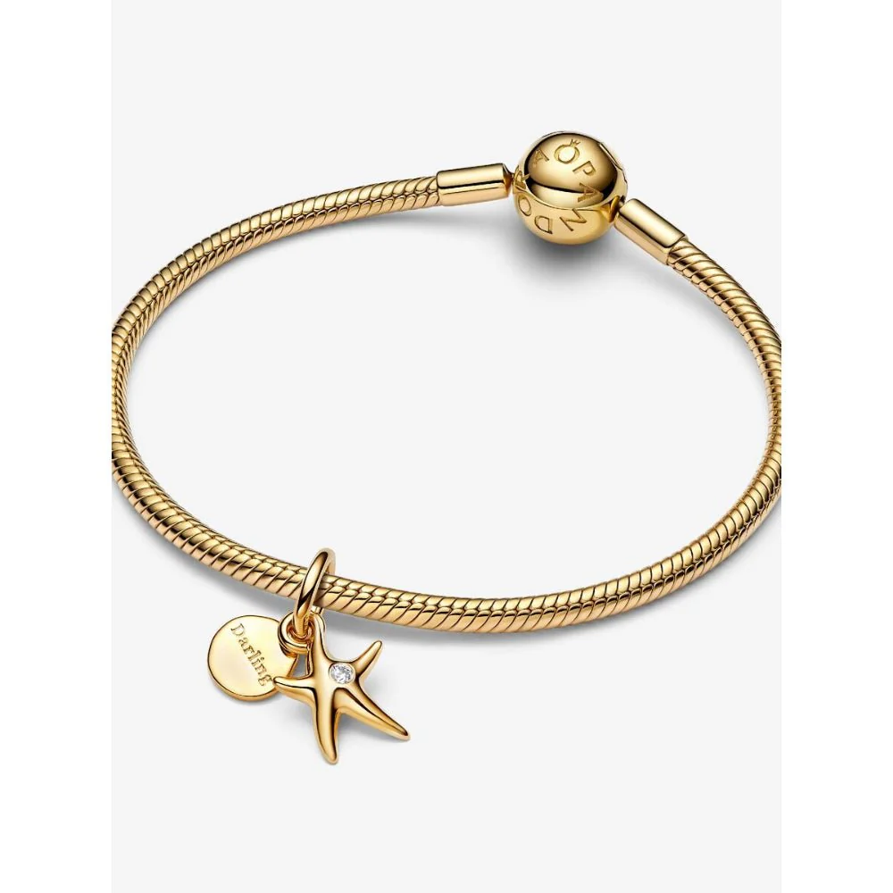 Pandora
Gold Plated Starfish Double Dangle Charm - Image 6