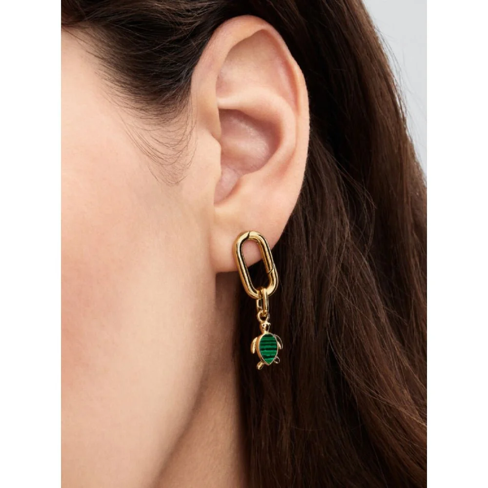 Pandora
Gold Plated Green Turtle Mini Dangle Charm - Image 2