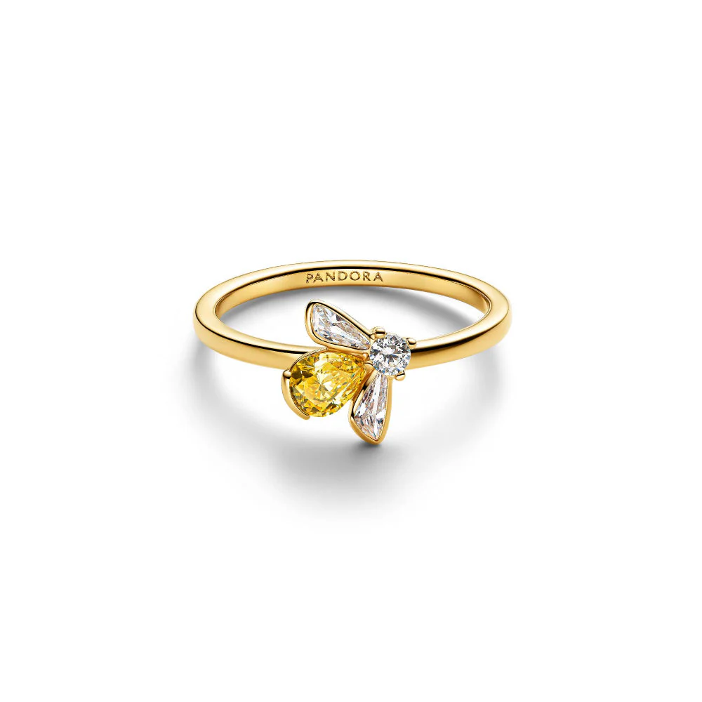 Pandora Gold Honey Bee Ring - Image 5