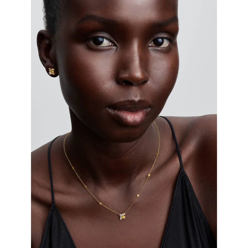 Pandora Gold Honey Bee Stud Earrings - Image 4