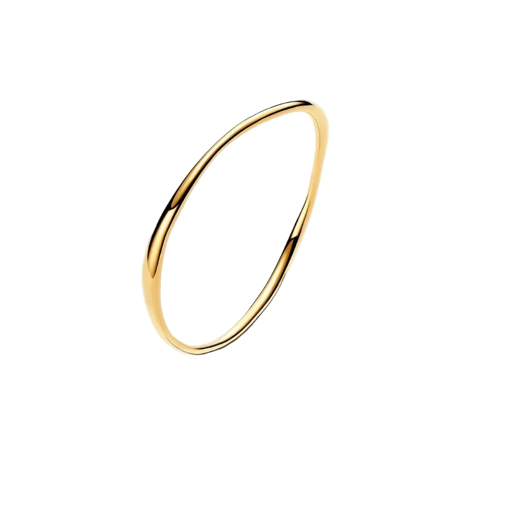 Pandora
Gold Plated Organically Shaped Bangle
