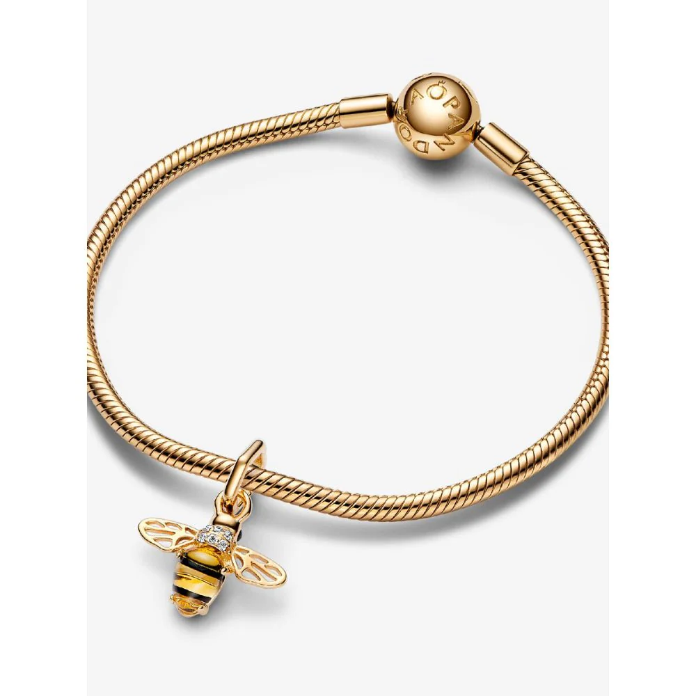 Pandora
Gold Plated Sparkling Bee Dangle Charm - Image 4