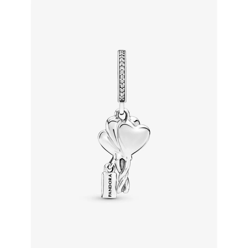Pandora Silver Happy Bday Balloon Dangle Charm - Image 5