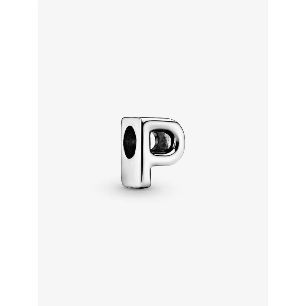 Pandora Silver Letter P Alphabet Charm
