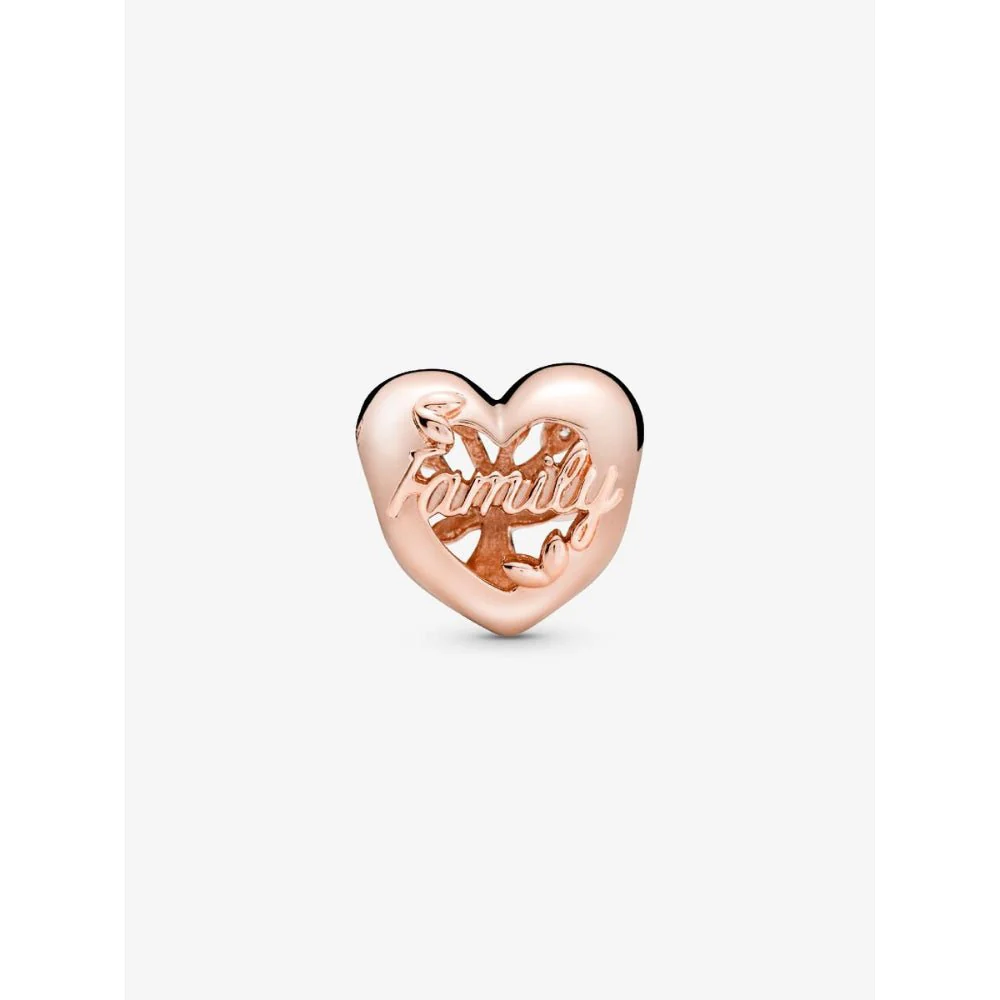 Pandora
Rose Gold Plated Openwork Family Tree Heart Charm - Image 4