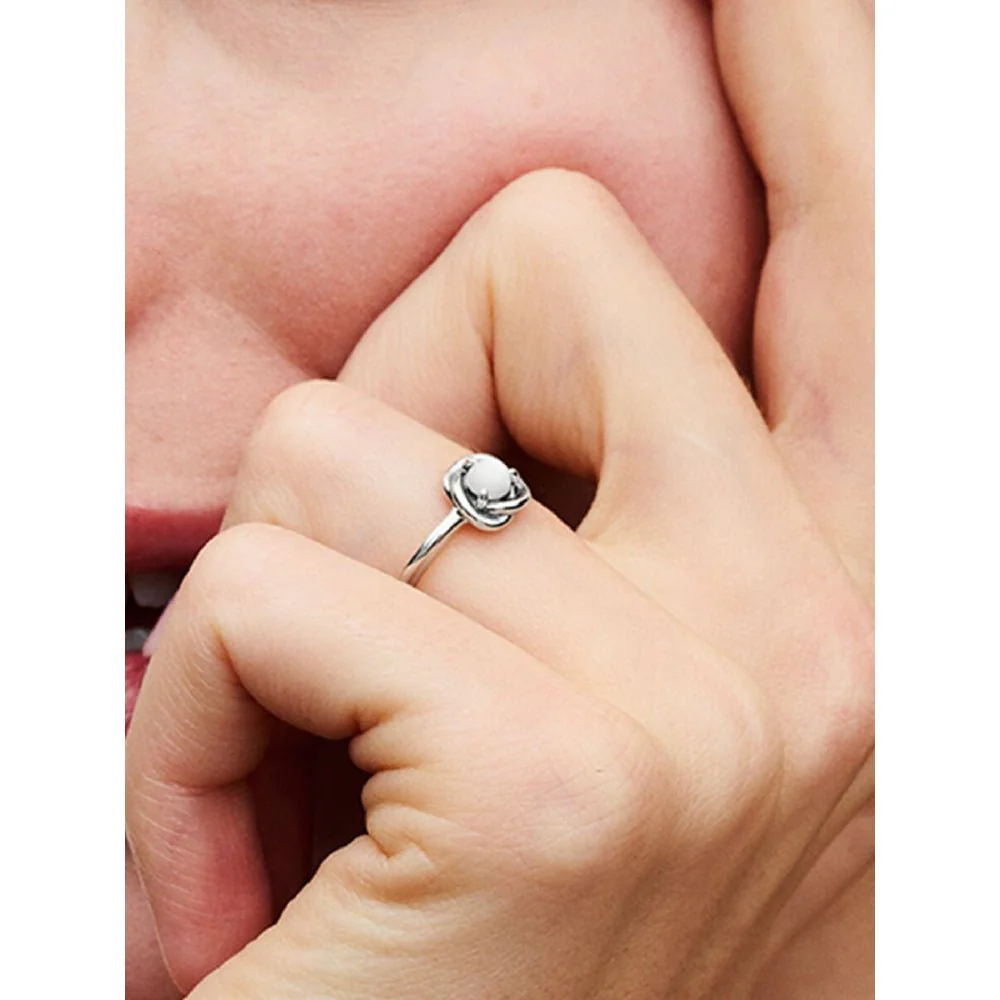 Pandora Silver June Birthstone Eternity Circle Ring - Image 2