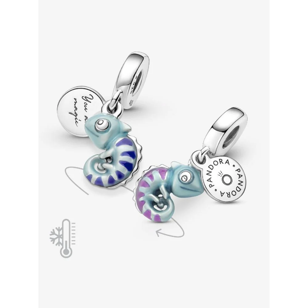 Pandora Silver Colour - Changing Chameleon Dangle Charm - Image 3