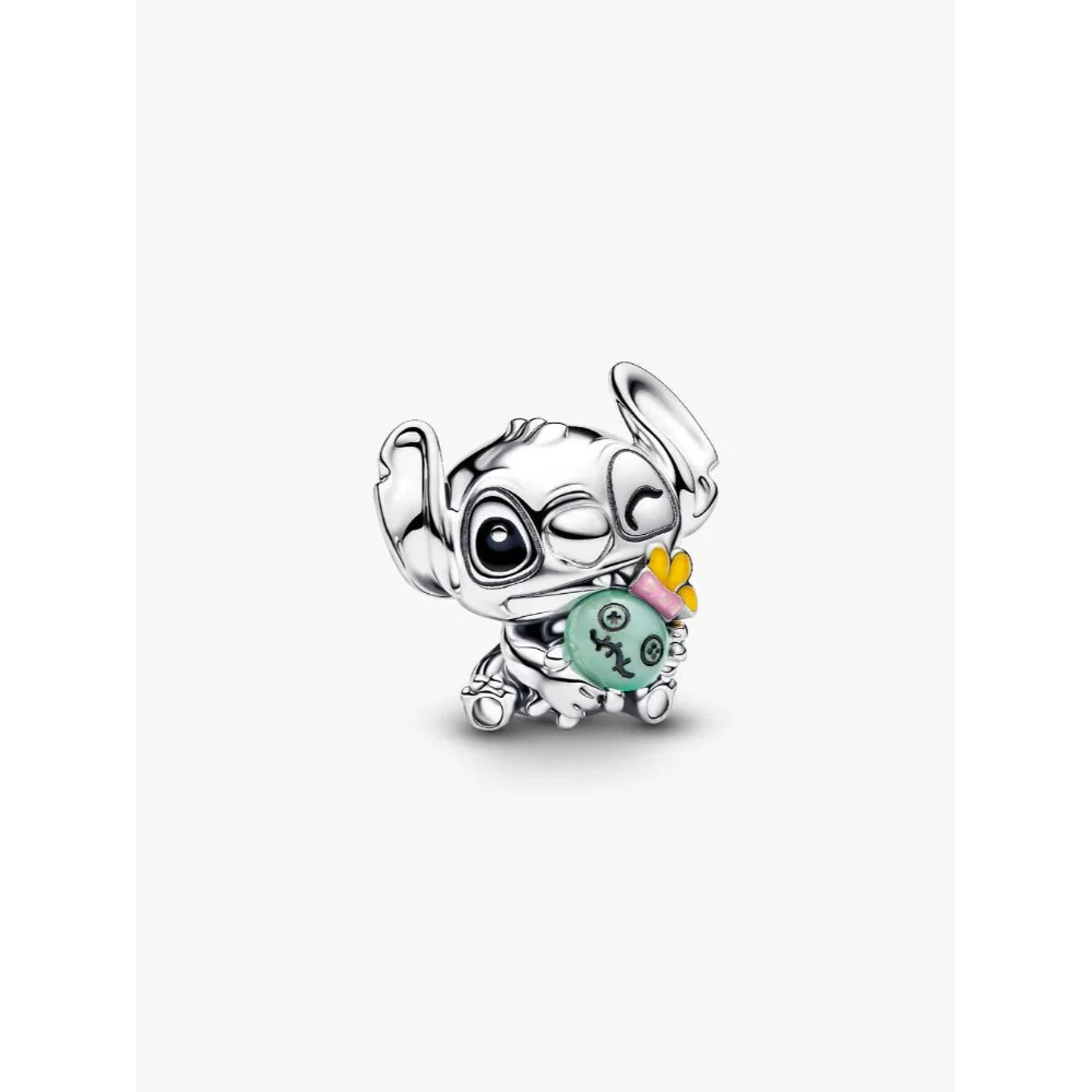Pandora Silver Disney Stitch & Scrump Charm