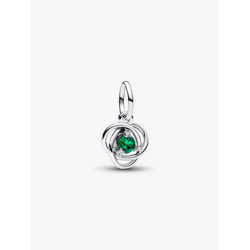 Pandora Silver May Eternity Circle Dangle Charm