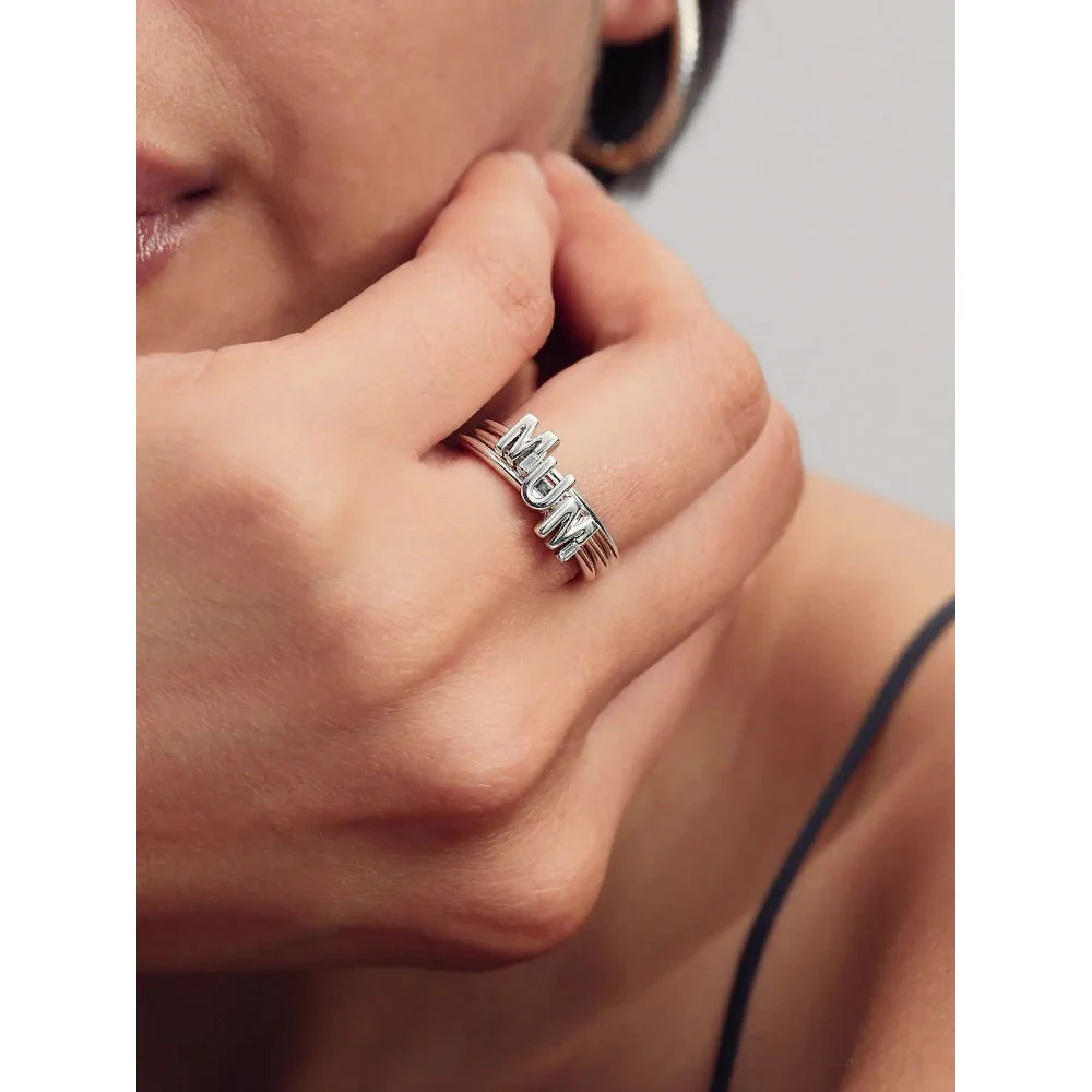 Pandora Silver Reversible Mum Charm - Image 2