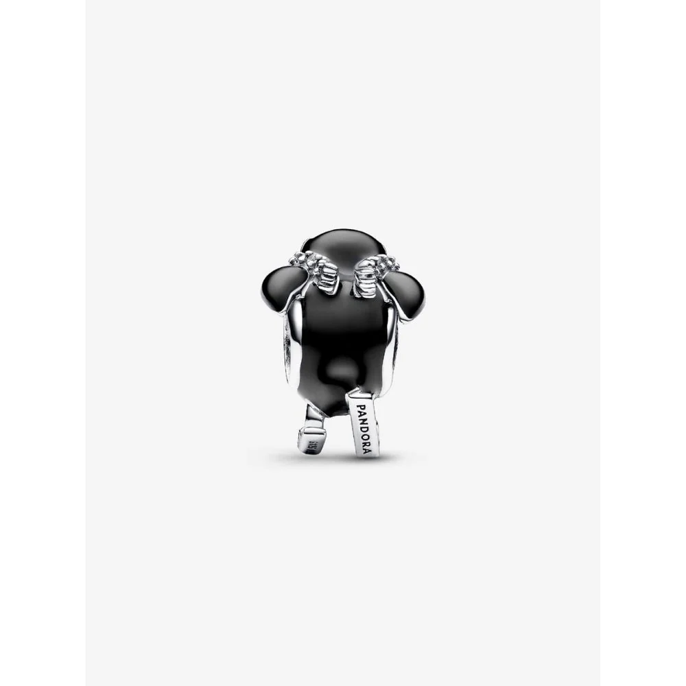 Pandora Silver Skiing Penguin Charm - Image 4