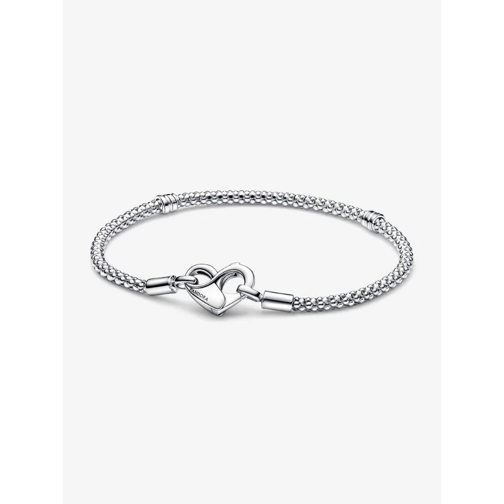 Pandora Silver Studded Chain Bracelet