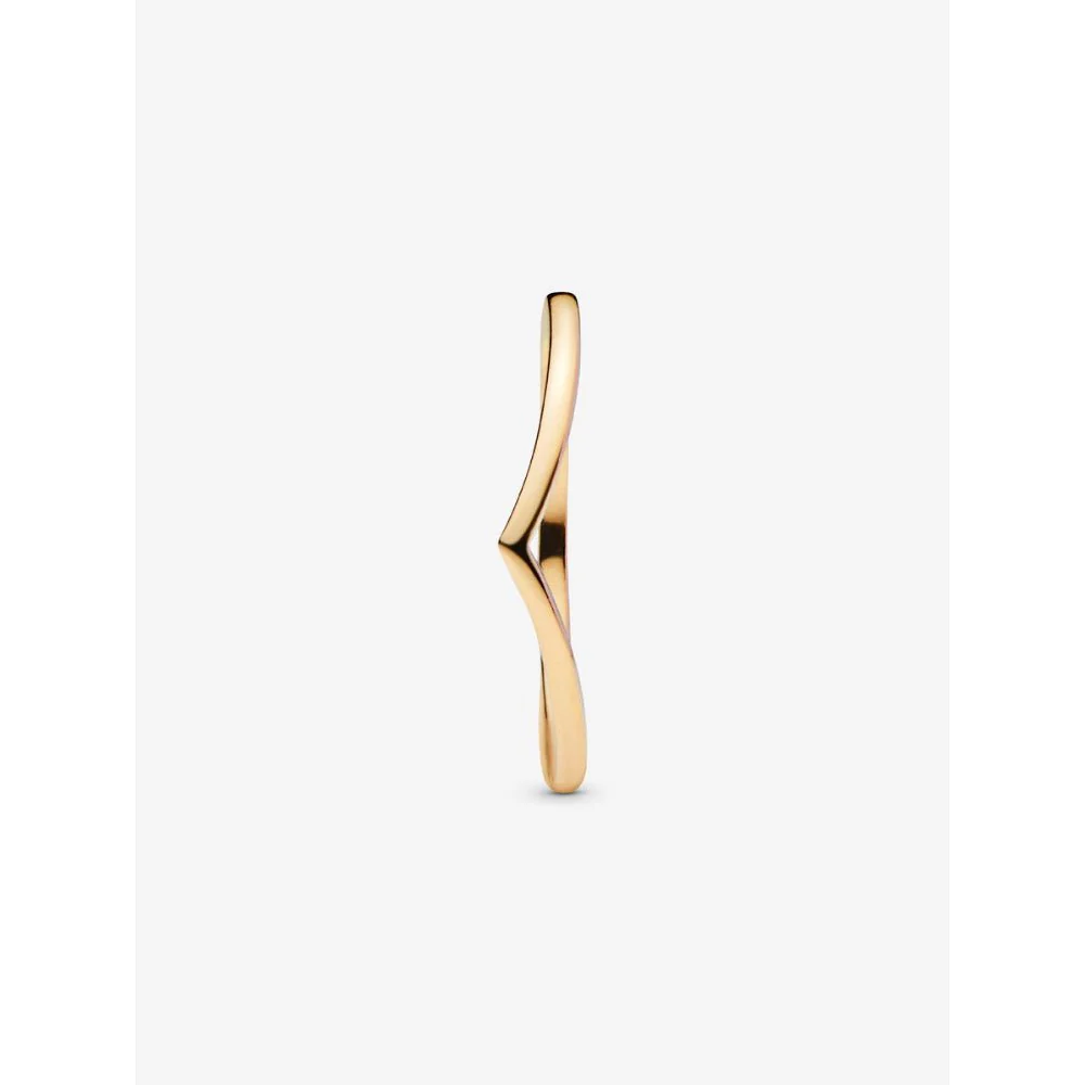 Pandora
Gold Plated Polished Wishbone Ring - Image 4