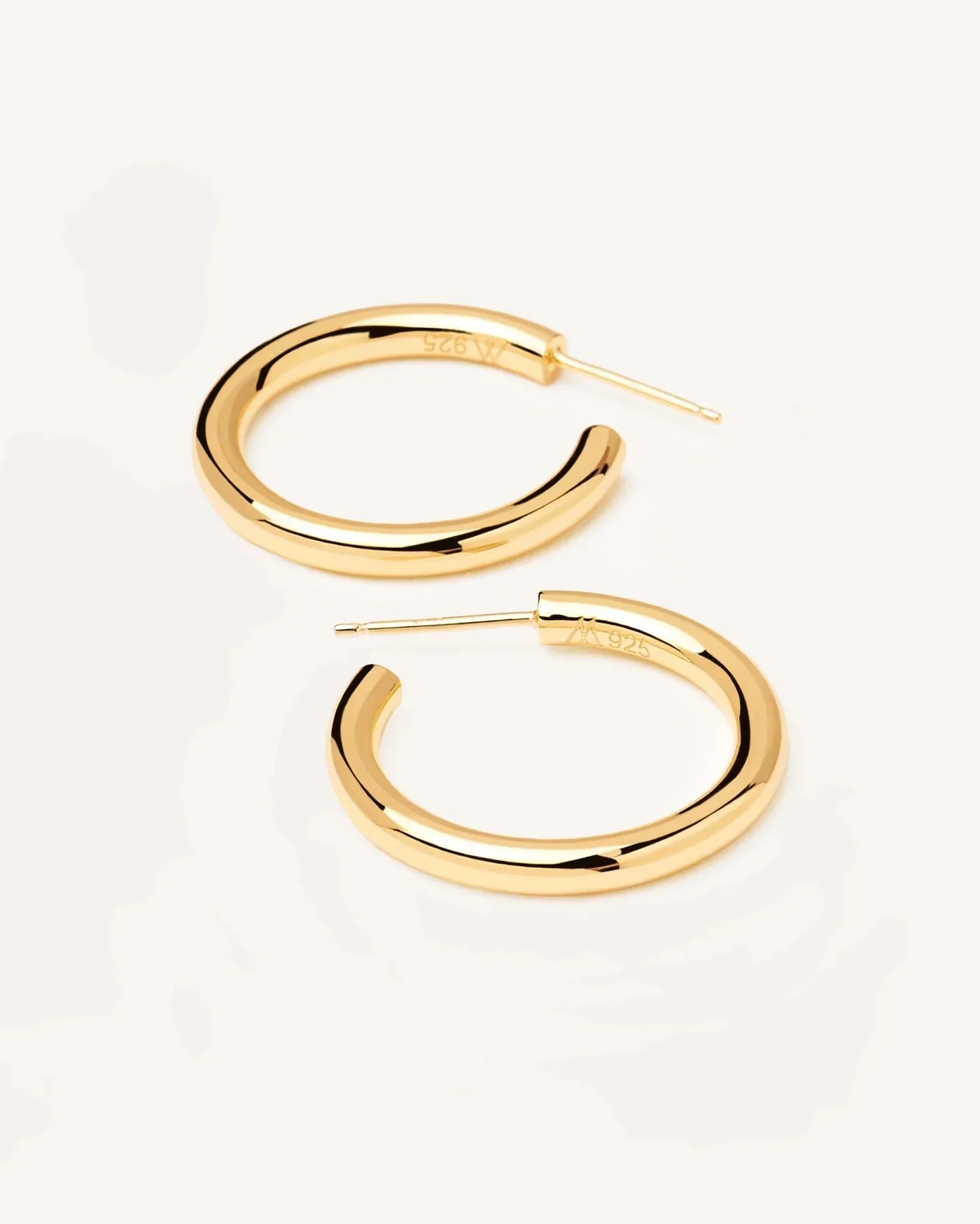 PDPAOLA Gold Ar Supreme Cloud U Earrings - Image 5