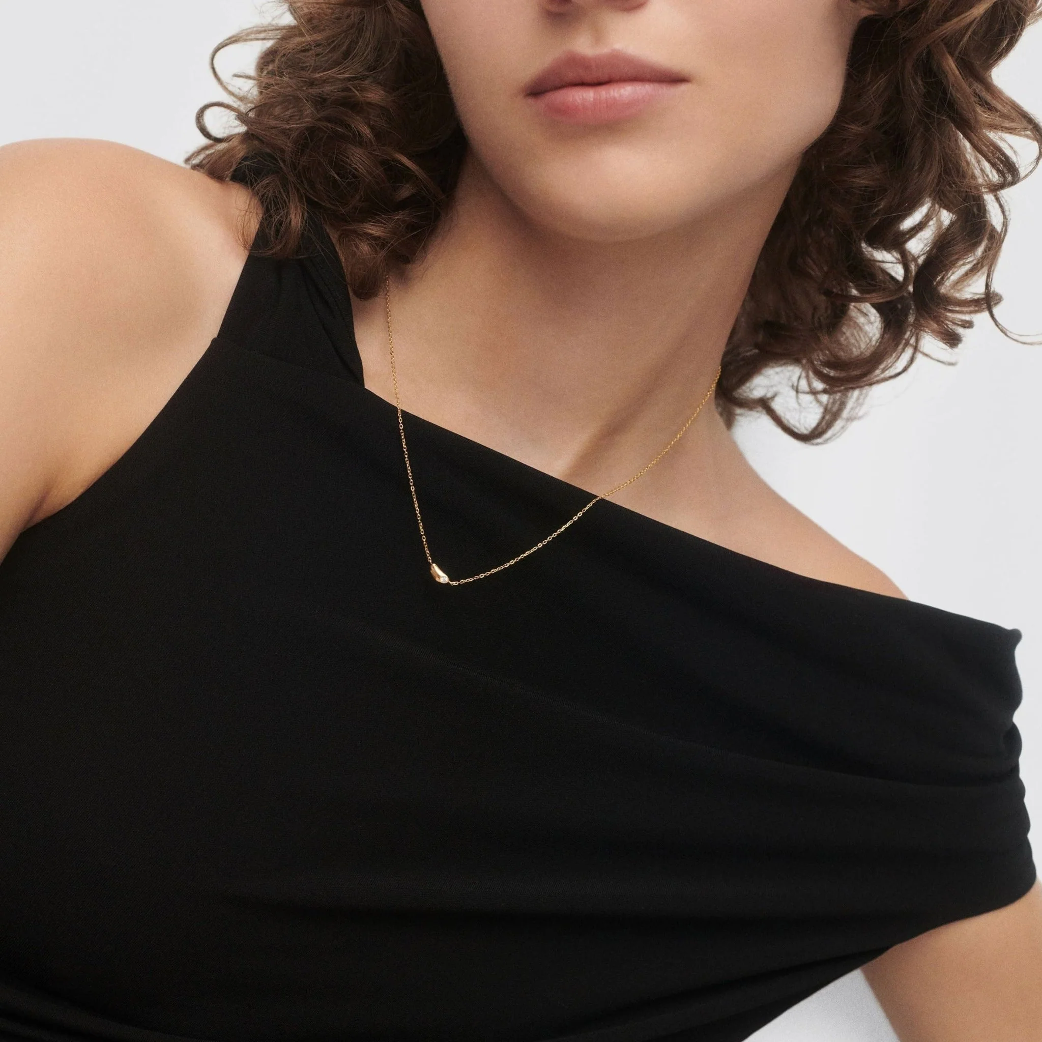 PDPAOLA Gold Delta Necklace - Image 4
