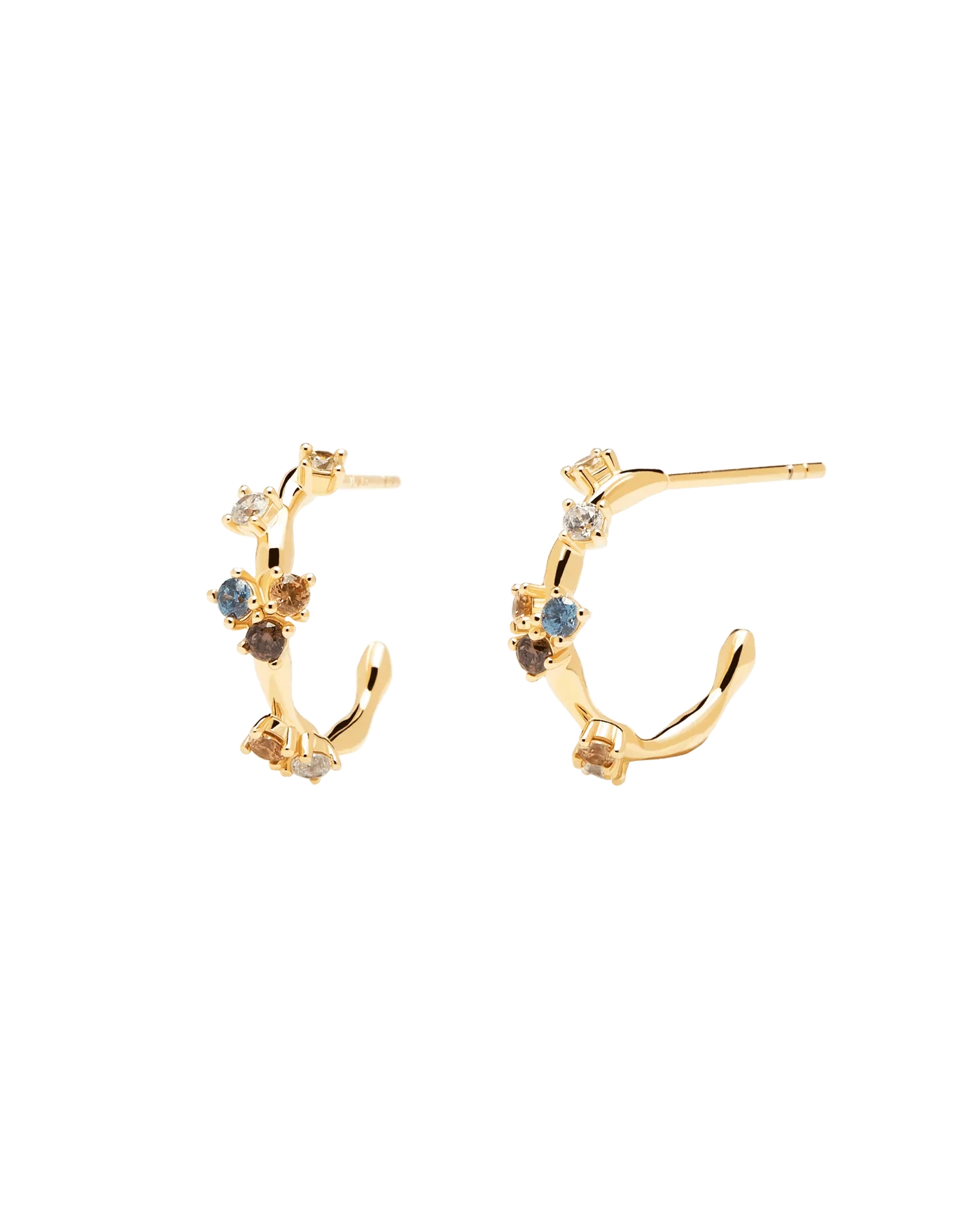 PDPAOLA Gold Five Earrings - Image 4