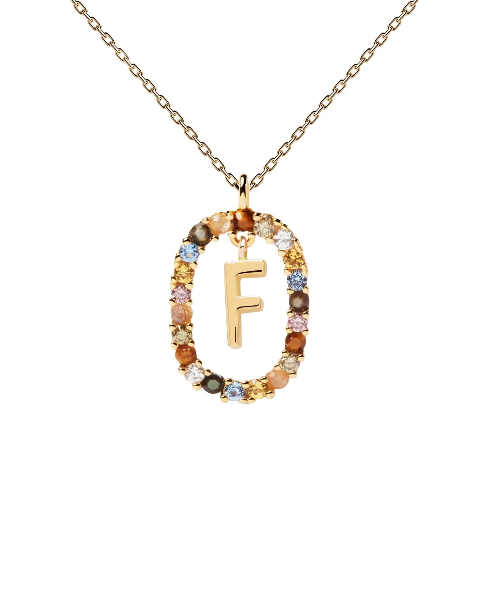 PDPAOLA Gold Letter A-Z Necklaces - Image 10