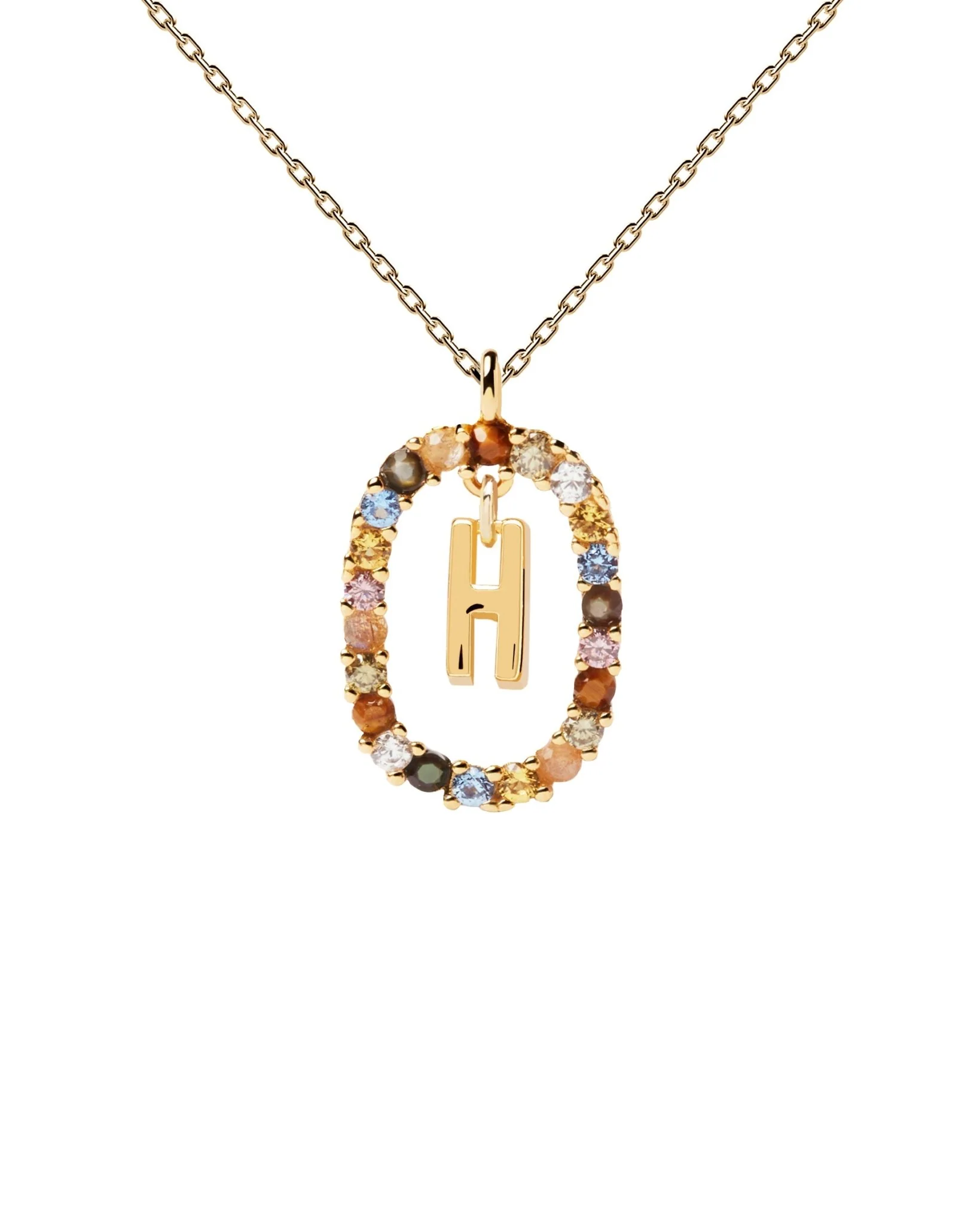 PDPAOLA Gold Letter A-Z Necklaces - Image 12