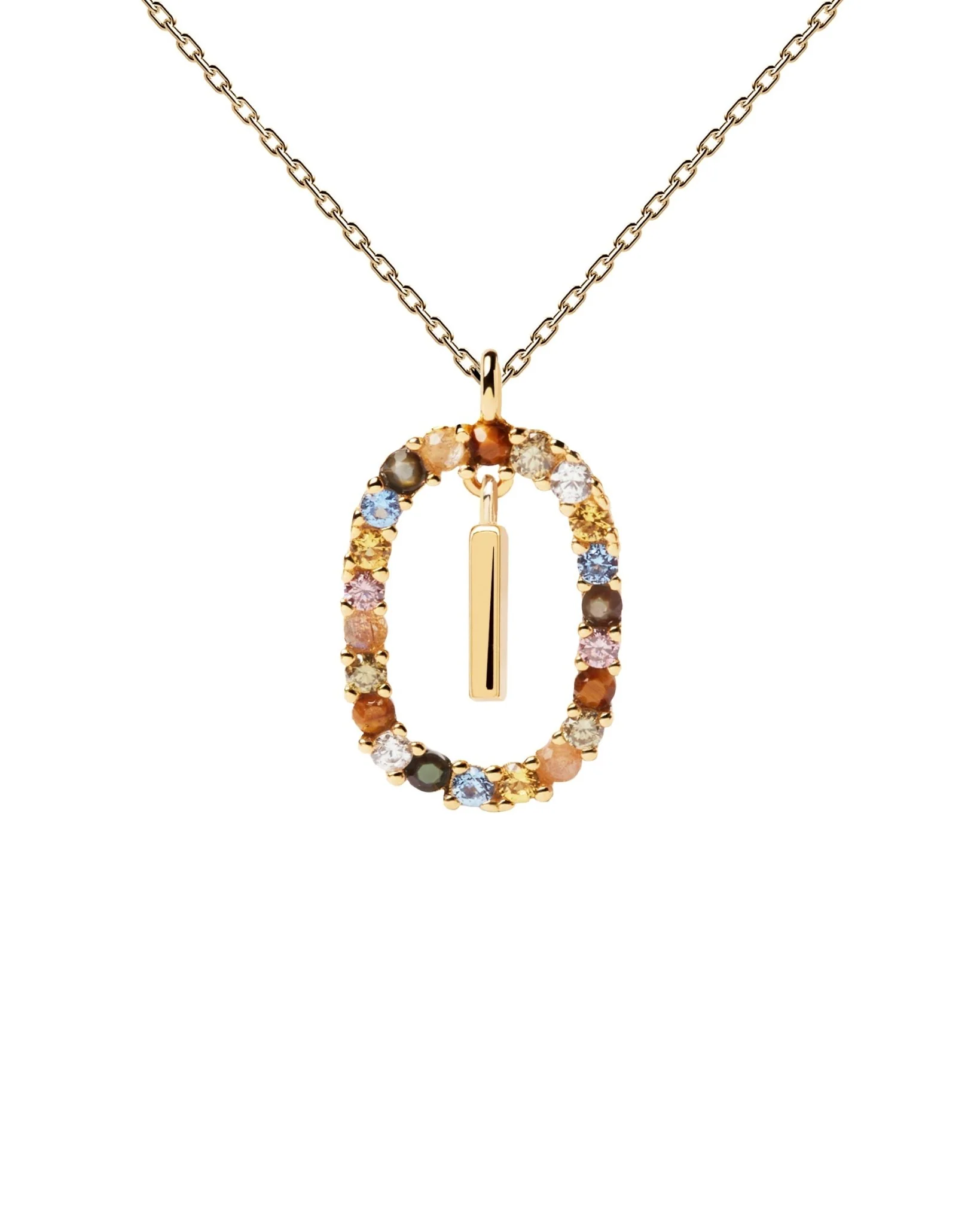 PDPAOLA Gold Letter A-Z Necklaces - Image 13