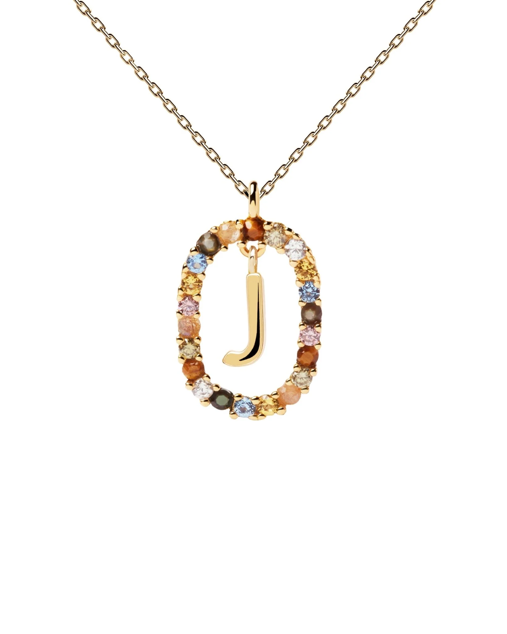 PDPAOLA Gold Letter A-Z Necklaces - Image 14