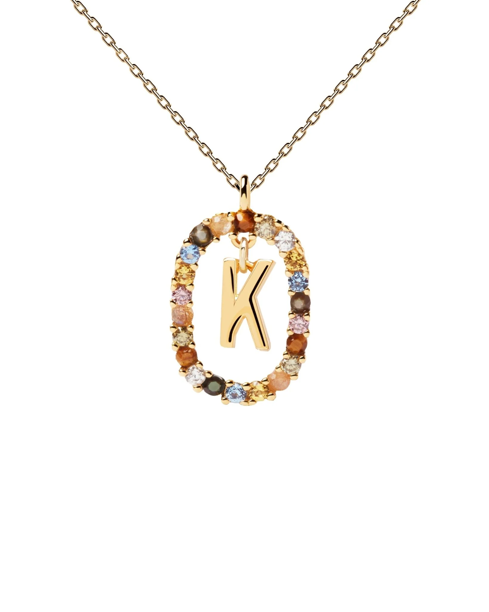 PDPAOLA Gold Letter A-Z Necklaces - Image 15