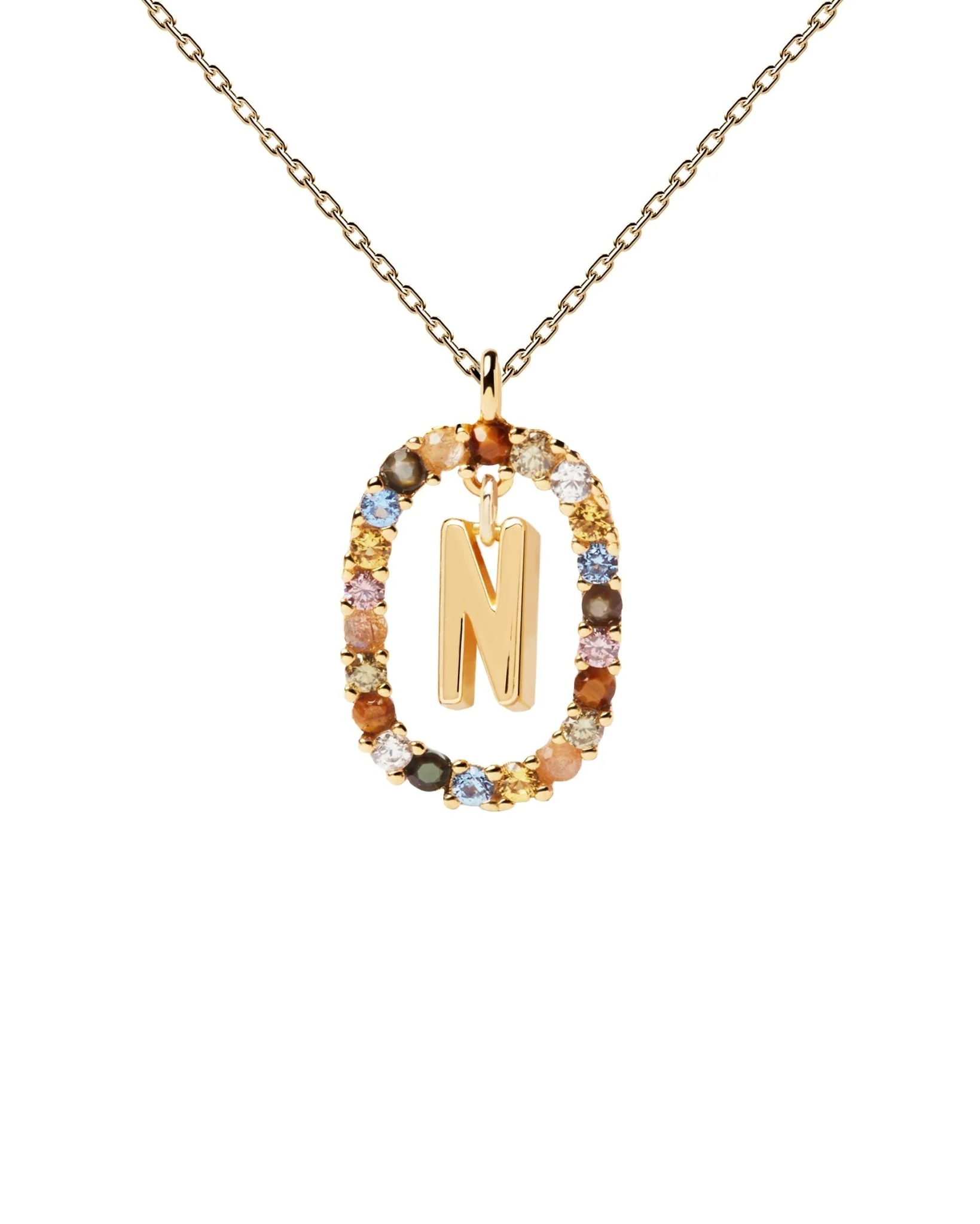 PDPAOLA Gold Letter A-Z Necklaces - Image 18